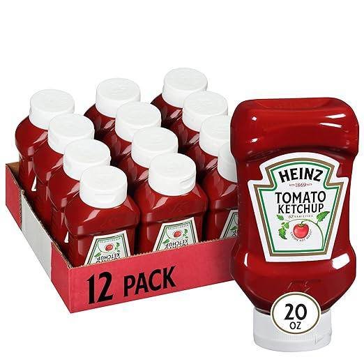 Heinz Ketchup Forever Full Inverted Bottle